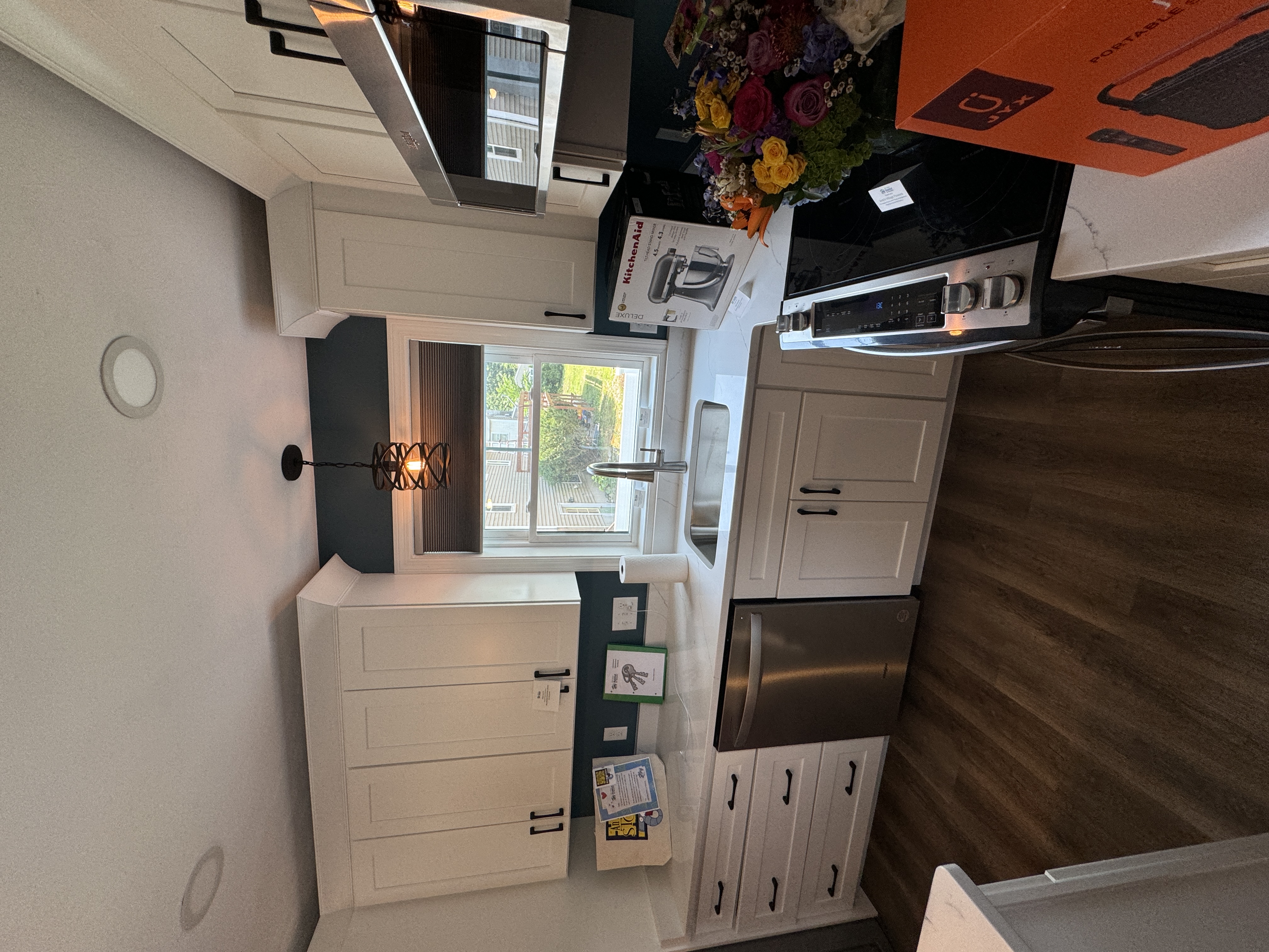 Full kitchen plumbing rough-in and finish